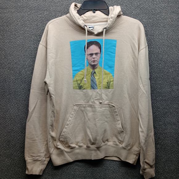 The Office Men Dwight False Pullover Hoodie Sweater - Picture 1 of 9